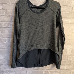 lululemon athletica Forest Green Long Sleeve Top